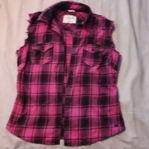 Girls plaid shirt